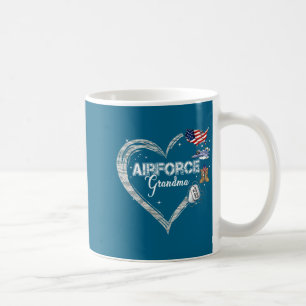 Stolze Luftwaffe-Oma der Frauen Luftwaffe-Abschlus Kaffeetasse
