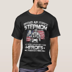 Stolze Luftwaffe Stepama Air Force Abschluss Mama  T-Shirt