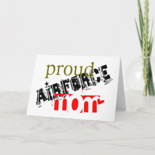 stolze Luftwaffenmutter Karte