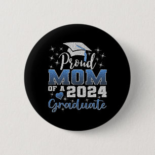Stolze Mama 2024 Graduate Phantastische Uni Button