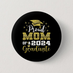 Stolze Mama 2024 Graduate Phantastische Uni Button