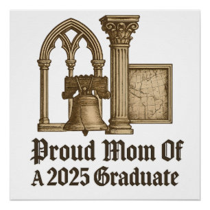 Stolze Mama 2025 Grad Classic Euro History Style Poster