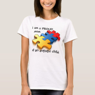 Stolze Mama-autistisches Kind T-Shirt