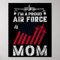 Stolze Mama der Luftwaffe Militär der USA Luftwaff