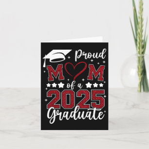Stolze Mama der Senior Graduate Matching Family 20 Karte