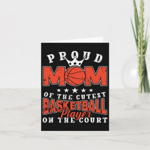 Stolze Mama des besten Basketballspielers Karte