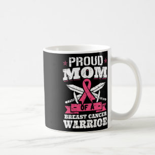 Stolze Mama des Brustkrebs Krieger rosa Bewusstsei Kaffeetasse