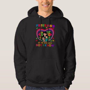 Stolze Mama des härtesten Jungen, den ich Weltauti Hoodie