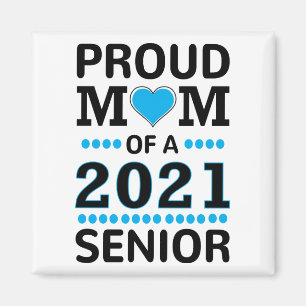 Stolze Mama einer 2021 höheren Klasse von 2021 Magnet