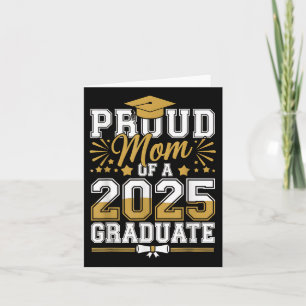 Stolze Mama einer 2025-Graduate-Cl von 2025 Karte