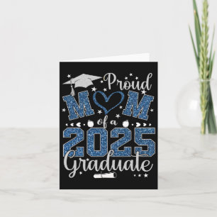Stolze Mama einer Cl von 2025 Graduate 2025 Senior Karte