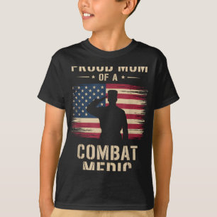 Stolze Mama einer Combat Medic Veterans Day Mama G T-Shirt