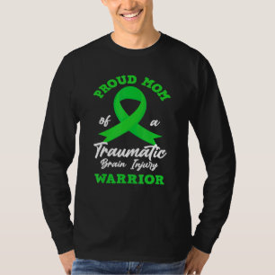 Stolze Mama einer kriegsartigen Hirnverletzung T-Shirt