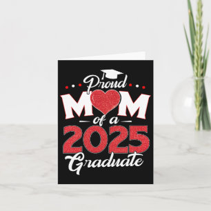 Stolze Mama eines 2025 leitenden Abschlusses Cl vo Karte