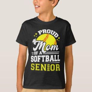 Stolze Mama eines 2025 Senior Software Abschluss T-Shirt