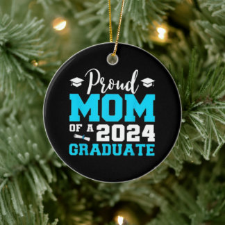 Stolze Mama eines Abschlusses der Graduate School  Keramik Ornament
