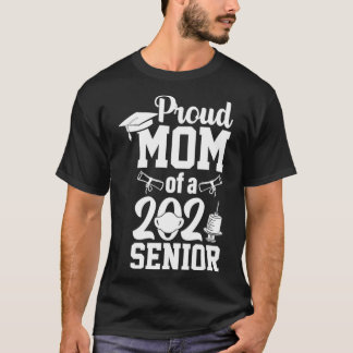 Stolze Mama eines Abschlusses der Hochschule 2021 T-Shirt