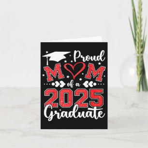 Stolze Mama eines Abschlusses für die Mama 2025 (G Karte