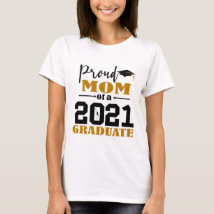 Stolze Mama eines Absolventen 2021 T-Shirt