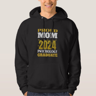 Stolze Mama eines Absolventen der Psychologie im J Hoodie