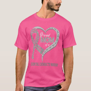 Stolze Mama eines angeborenen Katzenkriegers Ribbo T-Shirt