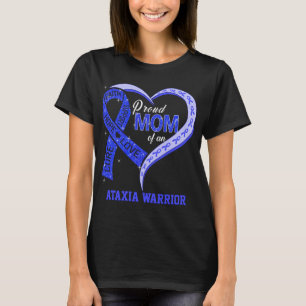 Stolze Mama eines Ataxie-Kriegers T-Shirt