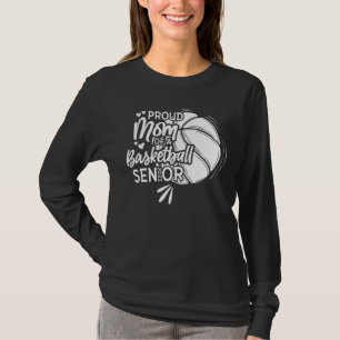 Stolze Mama eines Basketball Senior 2023 1 T-Shirt