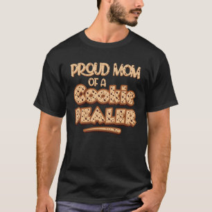 Stolze Mama eines Cookie Dealer Girl Truppenleiter T-Shirt