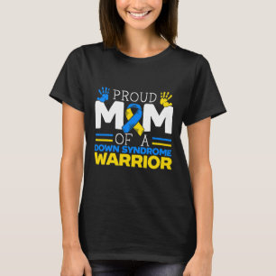 Stolze Mama eines Down-Syndroms Krieger-Extra-Chro T-Shirt