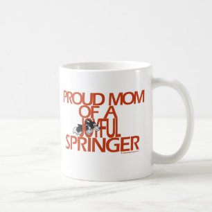 Stolze Mama eines frohen Springer Tasse