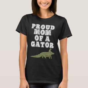 Stolze Mama eines Gator Fun Alligators für Mütter T-Shirt