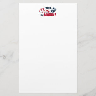 Stolze Mama eines Meeres Briefpapier