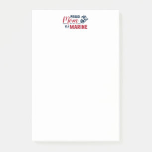 Stolze Mama eines Meeres Post-it Klebezettel