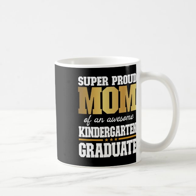 Stolze Mama eines Phantastischen Kindergartenstudi Kaffeetasse (Rechts)