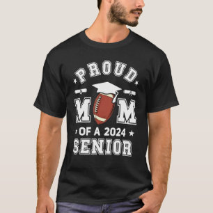 Stolze Mama eines Senior Highschool Football Pla 2 T-Shirt