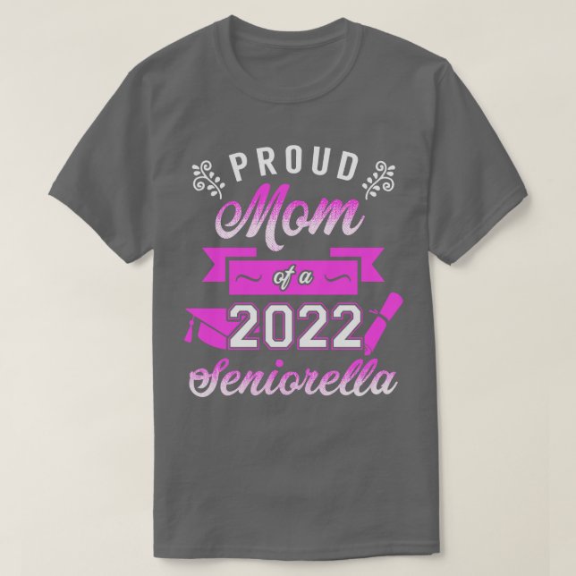 Stolze Mama eines Seniorella 2022 T-Shirt (Design vorne)