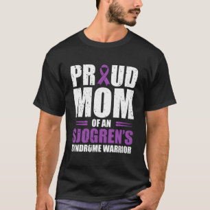 Stolze Mama eines Sjogrens-Syndroms Warrior Chroni T-Shirt