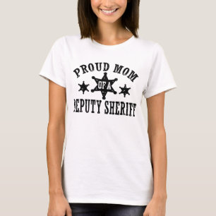Stolze Mama eines stellvertretenden Sheriffs T-Shirt