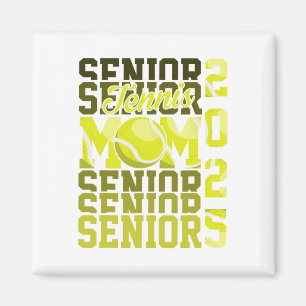 Stolze Mama eines Tennis Senior 2025 Cl von 25 Gra Magnet