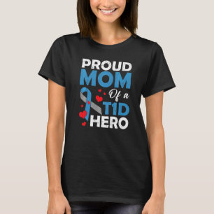 Stolze Mama eines Typ-1-Diabetes-Hero-Krieger-Supp T-Shirt