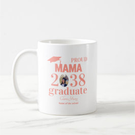 Stolze Mama personalisiertes Abschlusshemd Kaffeetasse