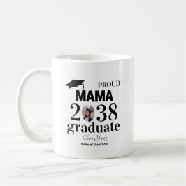 Stolze Mama personalisiertes Abschlusshemd Kaffeetasse