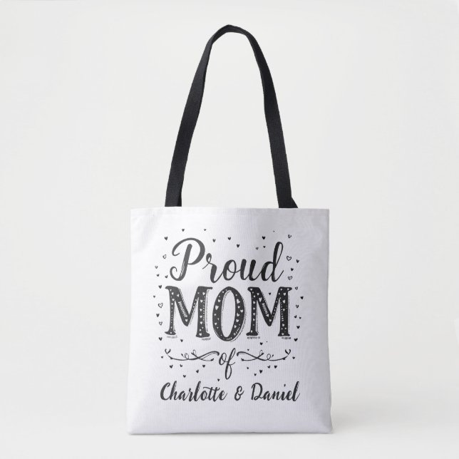 Stolze Mama | Personalisiertes Geschenk für Mama | (Vorderseite)