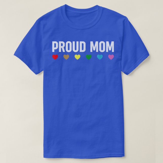 Stolze Mama Transgender Priade LGBTQ  T-Shirt (Design vorne)