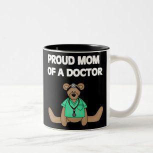Stolze Mama von Doktor Mug Zweifarbige Tasse
