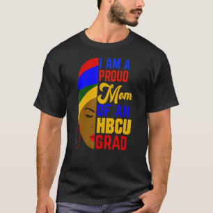 Stolze Mama von Hbcu Grad afrozentrisch T-Shirt