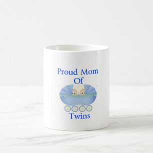Stolze Mamma der Doppeljungen, Kaffee-Tasse! Kaffeetasse