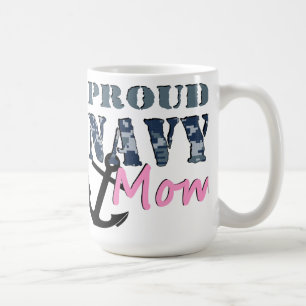 Stolze Marine-Mama-Tasse Kaffeetasse