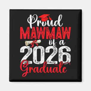 Stolze Mawmaw eines Cl von 2026 Absolvent Senior A Magnet