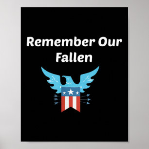 Stolze Memorial Day T-Shirts für Männer, Frauen un Poster